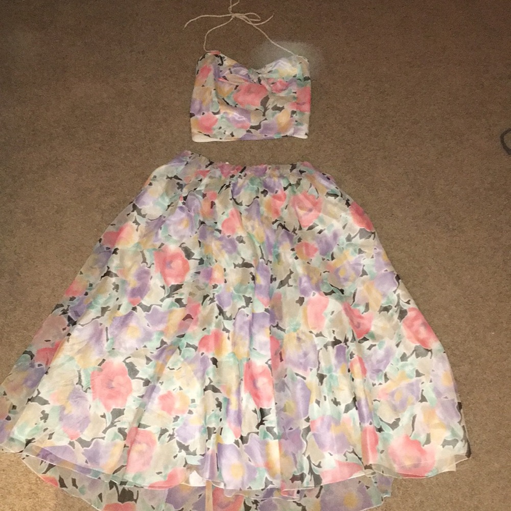 Vintage 2 piece dress